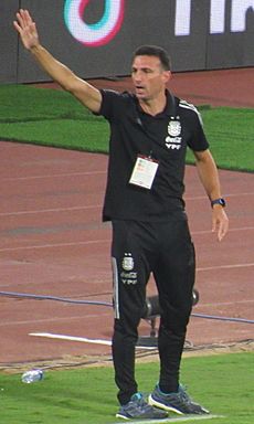 Lionel Scaloni 2022 vs Colombia