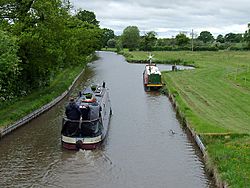 Llangollen Canal near Ravensmoor, Cheshire - geograph.org.uk - 1706097