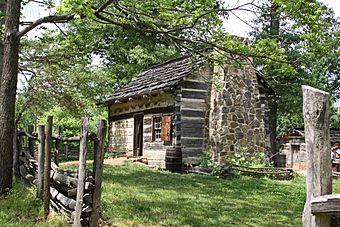 Log Cabin at the Lincoln Living Historical Farm.jpg