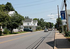 Main Street in Benton, Columbia County, Pennsylvania