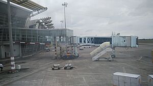 Mangalore Airport jet bridge