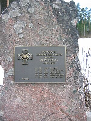 Mannerheim Cross Knights of Parikkala