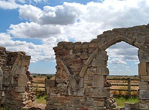 Mattersey Priory ruins
