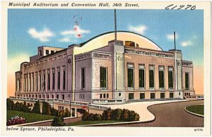 Municipal Auditorium and Convention Hall, 34th Street, below Spruce, Philadelphia, Pa (61770)