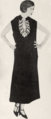Natacha Rambova dressed by Paul Poiret