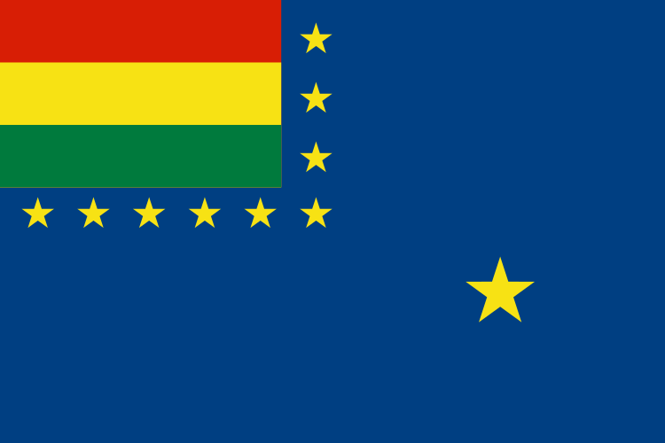 Naval Ensign of Bolivia (1966-2013)