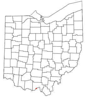 Location of Friendship, Ohio