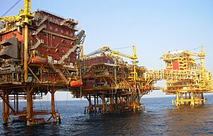 ONGC Oil Platform