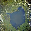 Okeechobee lake from space