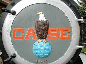 Old Abe Case mascot