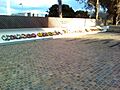 Peacekeekers Memorial Canberra view (rear)
