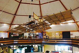 Pearse aeroplane replica, South Canterbury Museum-1