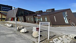 Queen Ingrid's Health Center Entrance 2023