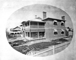 Queensland State Archives 2681 Police Station Bundaberg c 1890