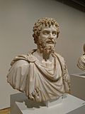 Roman marble bust of Septimius Severus, Eskenazi Museum of Art