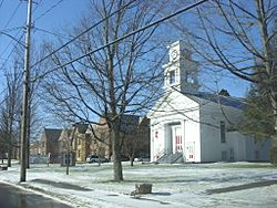 Roxbury Central School and Methodist Church