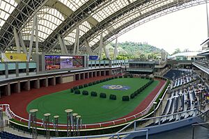 Sha Tin Racecourse Covered Parade Ring 2014