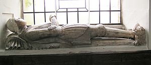 Shareshill church - Humphrey Swynnerton effigy 01
