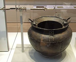 Sheet bronze cauldron british museum