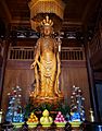 Shrine to a statue of the Eleven-Headed Guanyin (十一面觀音 or 十一面观音; Shiyimian Guanyin) in the Drum Tower (鼓樓 or 鼓楼) of Qita Temple (七塔寺) in Yingzhou, Ningbo, China Picture 3
