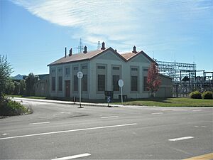 Springlands diesel station and Transpower Blenheim substation (LCM20210404)