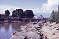 Srinagar (Kashmir), 1969, bridge over the Jelhum river.