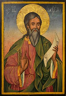 St Andrew the Apostle - Bulgarian icon