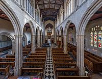St Mary's Church Interior 1, Radcliffe Sq, Oxford, UK - Diliff