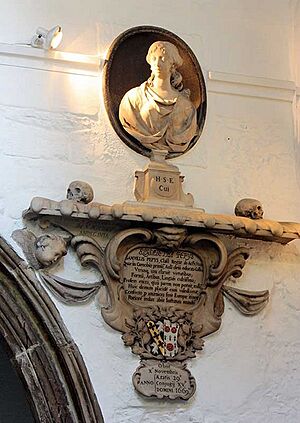 St Olave, Seething Lane, London EC3 - Wall monument - geograph.org.uk - 1077536