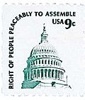 Stamp US 1977 9c Americana