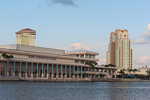 Tampa Convention Center from Bayshore