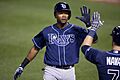 Tim Beckham on August 31, 2015