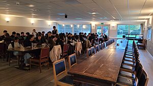 Trinity College Oxford's current (temporary) hall