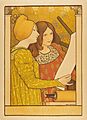 Two girls at the printing press - Paul Louis Joseph Berthon - 20-1932-131
