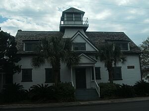 U.S. Coast Guard Historic District, Sullivans Island, South Carolina - lifesaving station quarters