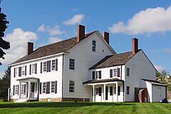 Van Horne House, Bridgewater Township, NJ - looking northwest