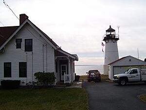 Warwick Lighthouse in Rhode Island