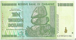 10 Trillion Zimbabwean Dollars (cropped)