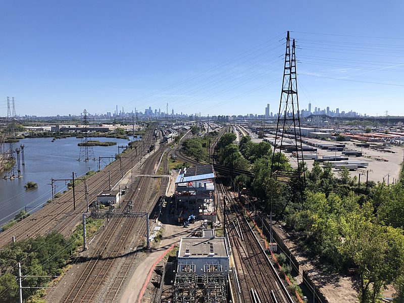 Image 20210919 10 55 25 View east towards New Jersey Transit's Meadows Maintenance Complex