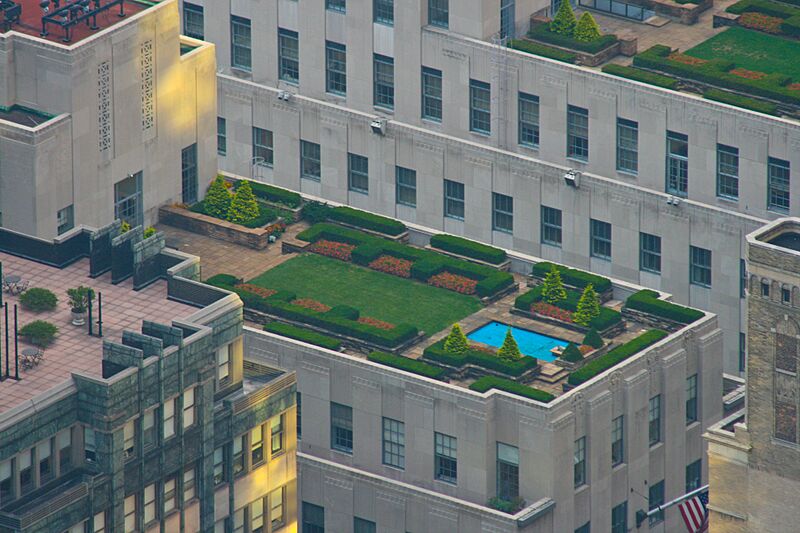 30 Rockefeller Center rooftop
