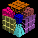 3×3×3×3 Hypercube Puzzle