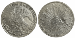 8 reales Mexico - 1840 GoPJ
