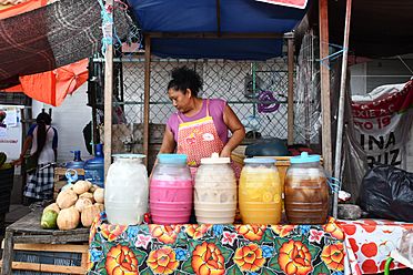 Aguas frescas Juchitán de Zaragoza (1)