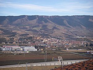 View of Albelda de Iregua (La Rioja, Spain)