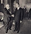 Aldo Moro and Pietro Nenni