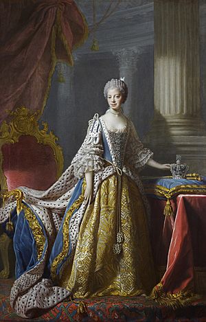 Allan Ramsay (1713-84) - Queen Charlotte (1744-1818) - RCIN 405308 - Royal Collection