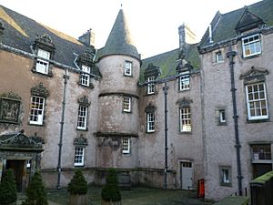 Argyll's Lodging, Stirling, from the courtyard