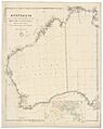 Australia from surveys made by order of the British Government combined with those of d'Entrecasteaux, Baudin, Freycinet, etc. - by John Arrowsmith - btv1b84924276 (1 of 2)