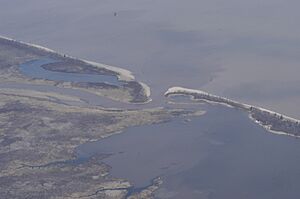 Bad River mouth
