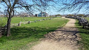 Barrington Farm, residence of Dr. Anson Jones